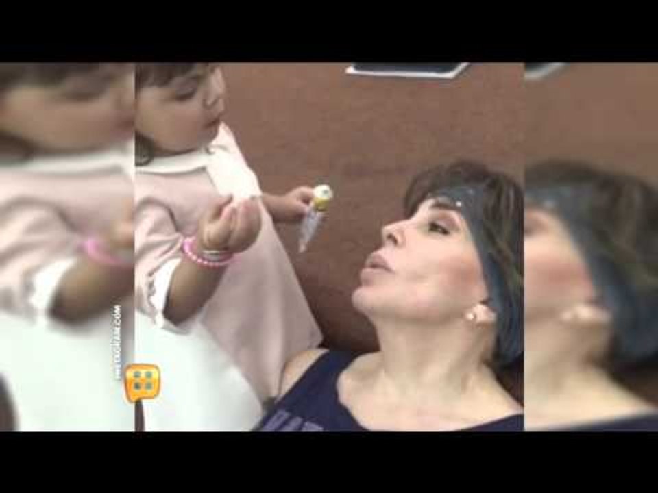 Ventaneando : Vero Castro se lleva increíble con su nieta. Aquí los videos como muestra.