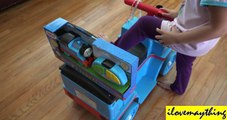 Thomas & Friends: RC Thomas the Tank Engine Playtime w/ Maya Girl! :-)