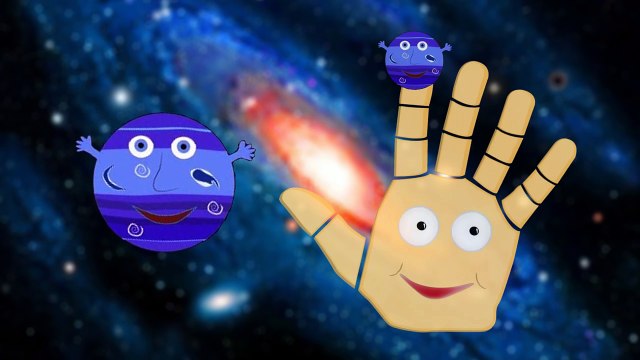 Friendly Planets Finger Family Nursery Rhyme | Finger Family Planet