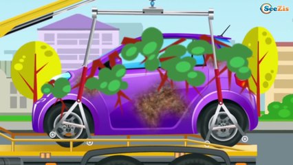 The Tow Truck - Video for children - Kids Car Cartoon - Emergency Vehicles Cartoons