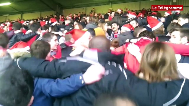 Stade de Roudourou. Ambiance avant Guingamp - Paris SG