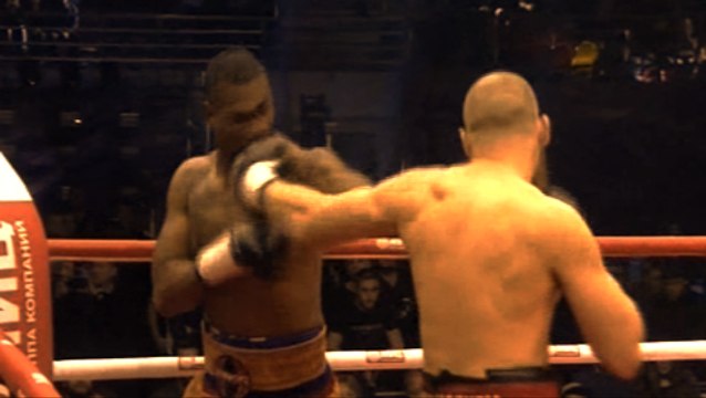 ПРОФЕССИОНАЛЬНЫЙ БОКС НОКАУТ ДМИТРИЯ КУДРЯШОВА