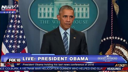 Gazetares i bie të fikët në konferencë, shikoni reagimin e Obamës