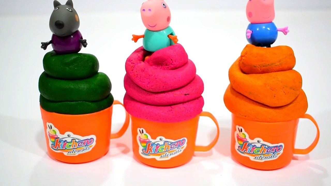 Playdoh Fun With Peppa Pig -- Toys For Kids