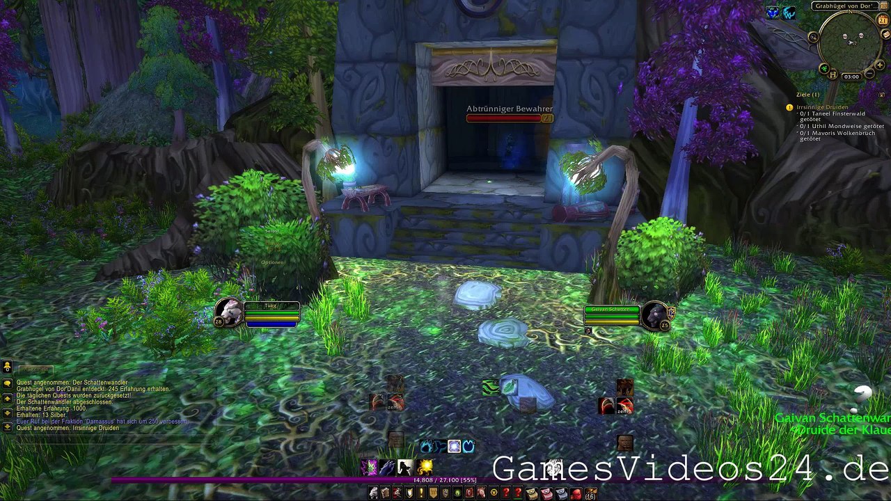 World of Warcraft Quest: Irrsinnige Druiden