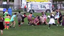 Rugby in abito da sera...