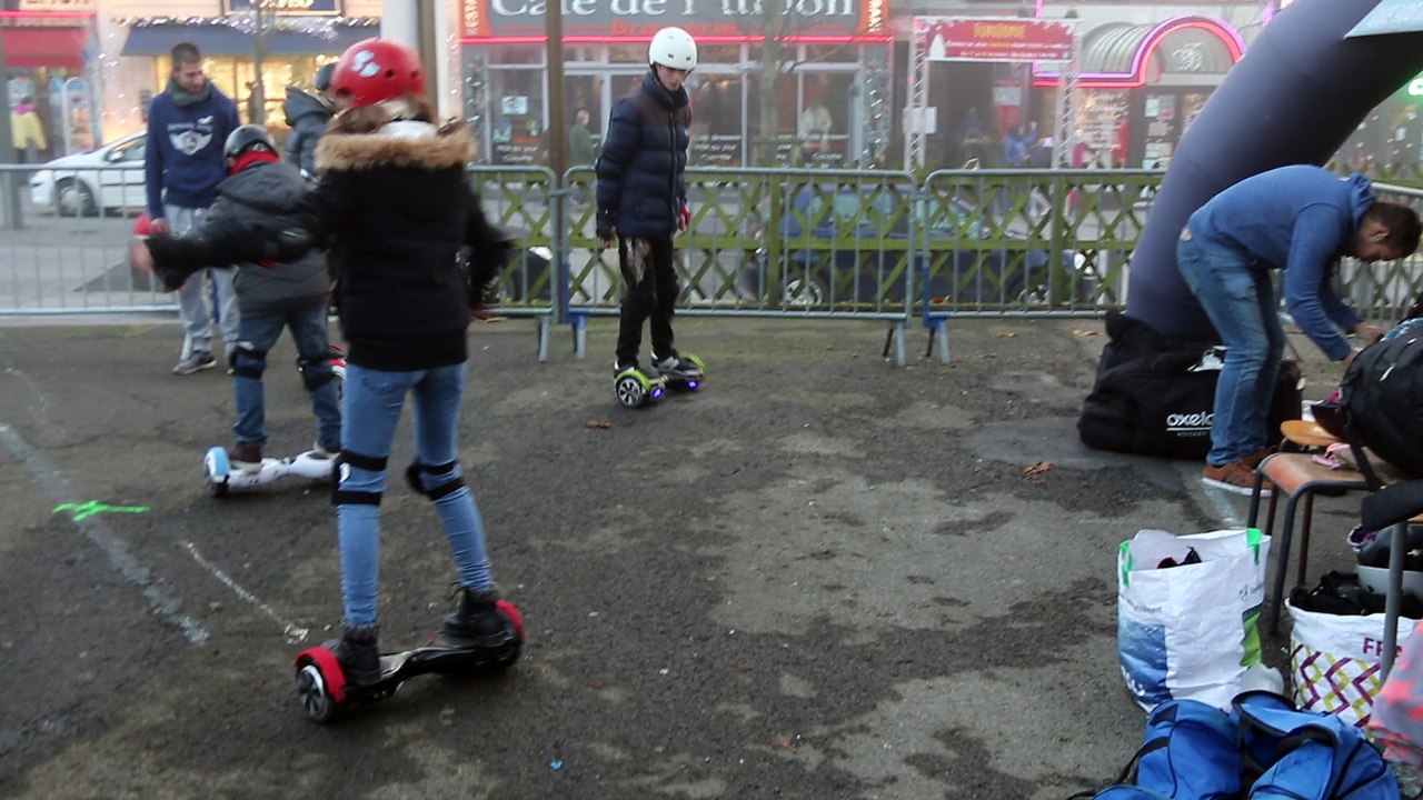 animation hoverboard à Avranches