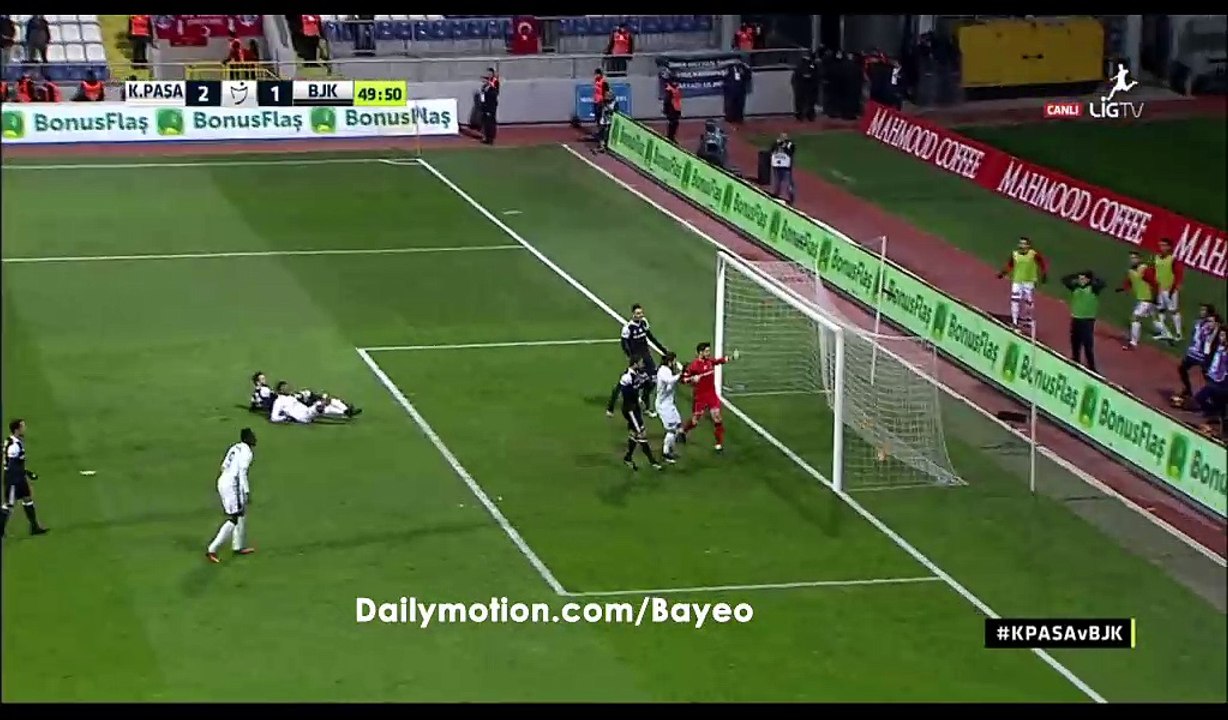 Gokhan Gonul (Own goal) HD - Kasimpasa 2-1 Besiktas 17.12.2016