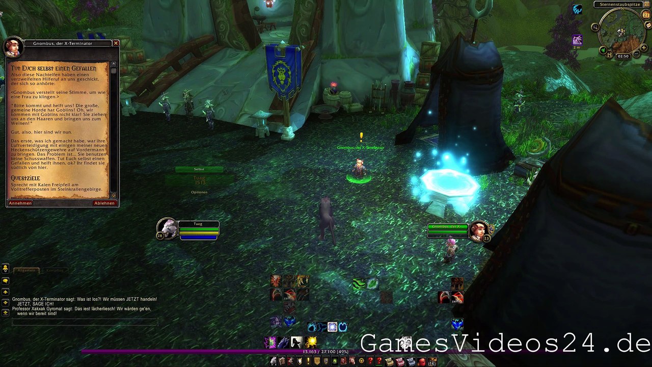 World of Warcraft Quest: Tut Euch selbst einen Gefallen