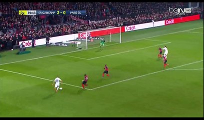Edinson Cavani Goal HD - Guingamp 2-1 PSG - 17.12.2016