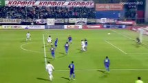 Αυτογκόλ ο Ανδρεόπουλος στο 1' Κέρκυρα - ΠΑΟΚ 0 - 1