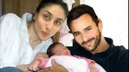 Kareena Kapoor, Saif Ali Khan with their baby boy