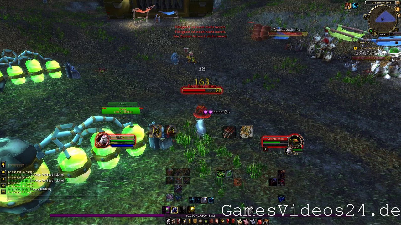 World of Warcraft Quest: Där Gnomcordär