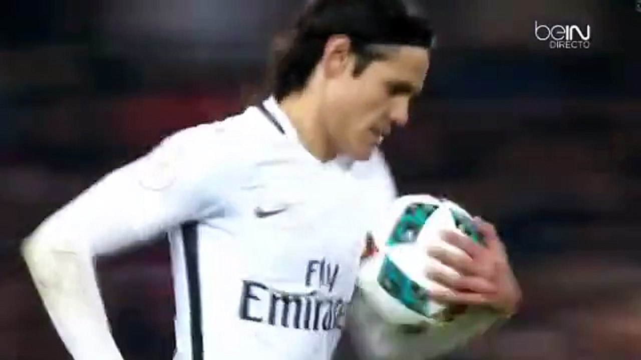 Edinson Cavani Goal HD - Guingamp 2-1 PSG 17.12.2016
