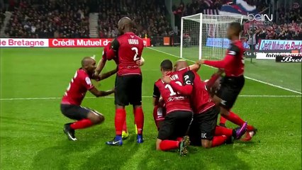 EA Guingamp vs PSG 2-1 - All Goals & highlights 17.12.2016u1d34u1d30
