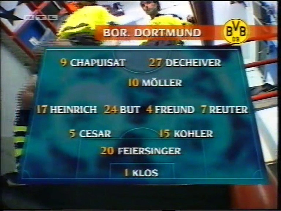 Borussia Dortmund v. Bayern Munich 18.03.1998 Champions League 1997/1998 Quartefinal 2nd leg