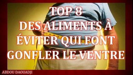 Top 8 des aliments à éviter qui font gonfler le ventre