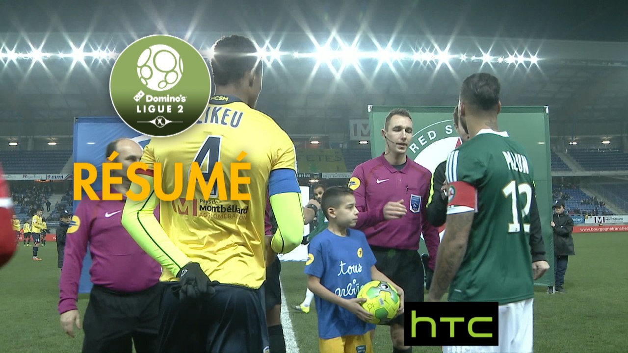 FC Sochaux-Montbéliard - Red Star  FC (2-0)  - Résumé - (FCSM-RED) / 2016-17