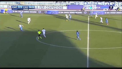 Levan Mchedlidze Goal HD - Empoli 1-0 Cagliari . 17.12.2016
