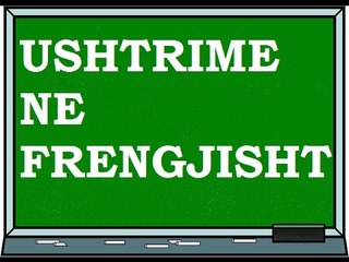USHTRIME NE FRENGJISHT -  EXERCICE EN FRANÇAIS-  MESIMI 2