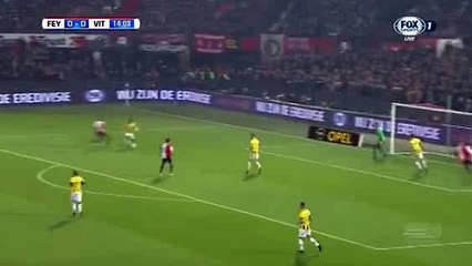 Eljero Elia Goal HD - Feyenoord 1 - 0  Vitesse 17.12.2016