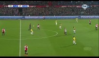Adnane Tighadouini Goal HD - Feyenoord 1-1 Vitesse - 17.12.2016