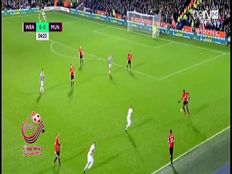 اهداف مباراة ( وست بروميتش ألبيون 0-2 مانشستر يونايتد ) الدوري الانجليزي