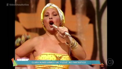 Clipe de Fuzuê,  Clara Nunes - 1976