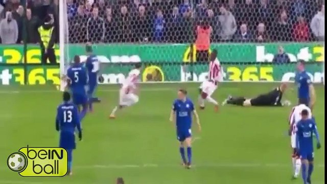 اهداف مباراة ليستر سيتي وستوك سيتي 2-2 [2016-12-17] الدوري الانجليزي [ حفيظ دراجي ] HD