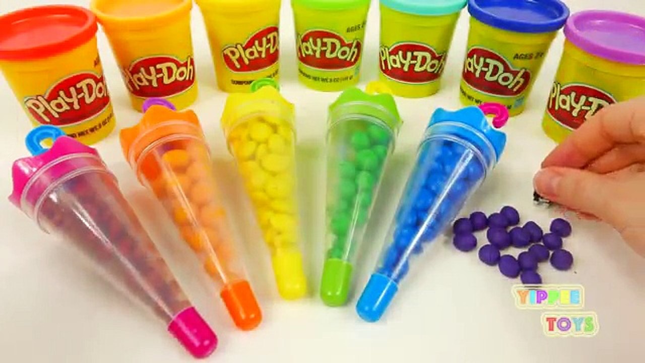 Play Doh Dippin Dots and Candy Surprise Toys for Kids