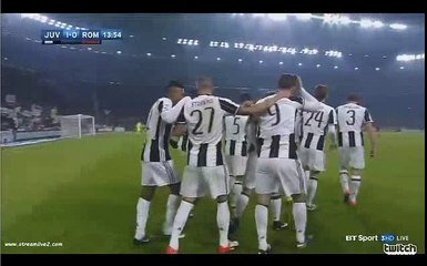 Gonzalo Higuain Goal  Juventus vs Roma 1-0 Serie A 17/12/2016