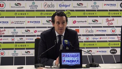EAG-PSG - Unai Emery: «L’équipe va changer la situation, il va y avoir l’opportunité d’être champion c’est sûr»