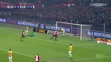 Eljero Elia Goal HD - Feyenoord 1-0 Vitesse 17.12.2016