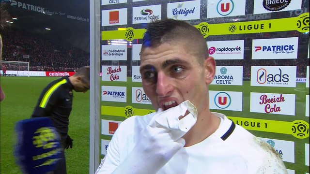 Ligue 1 - 18ème journée EAG/PSG: La réaction de Marco Verratti