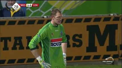 De Ridder GOAL (1:3) Westerlo vs Lokeren