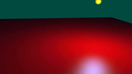 Bouncing Ball Animated In Blender with proper light.