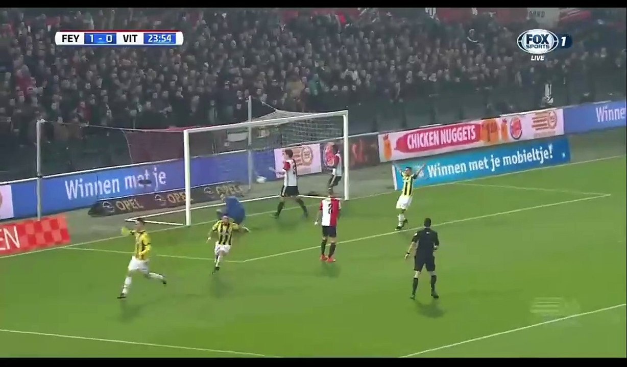 All Goals & Highlights HD - Feyenoord 3-1 Vitesse - 17.12.2016