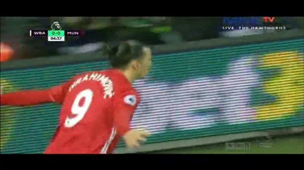 Best Goal: 2 Goal Ibrahimovic Sukses Raih Kemenangan untuk Man United