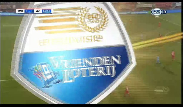 Enes Unal Goal HD - Twente 1-1 AZ Alkmaar - 17.12.2016