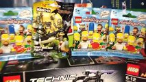 Новые Обзоры Lego TMNT,Lego Technic,Lego Super Heroes IRon Man 3,Lego Simpsons Minifigures