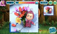 Masha and the Bear - Fun Cartoon Puzzle Game Video For Kids
