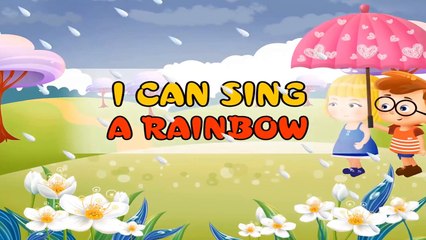 I Can Sing A Rainbow Karaoke - Song For Children | Nursery Rhymes TV (4K Music)
