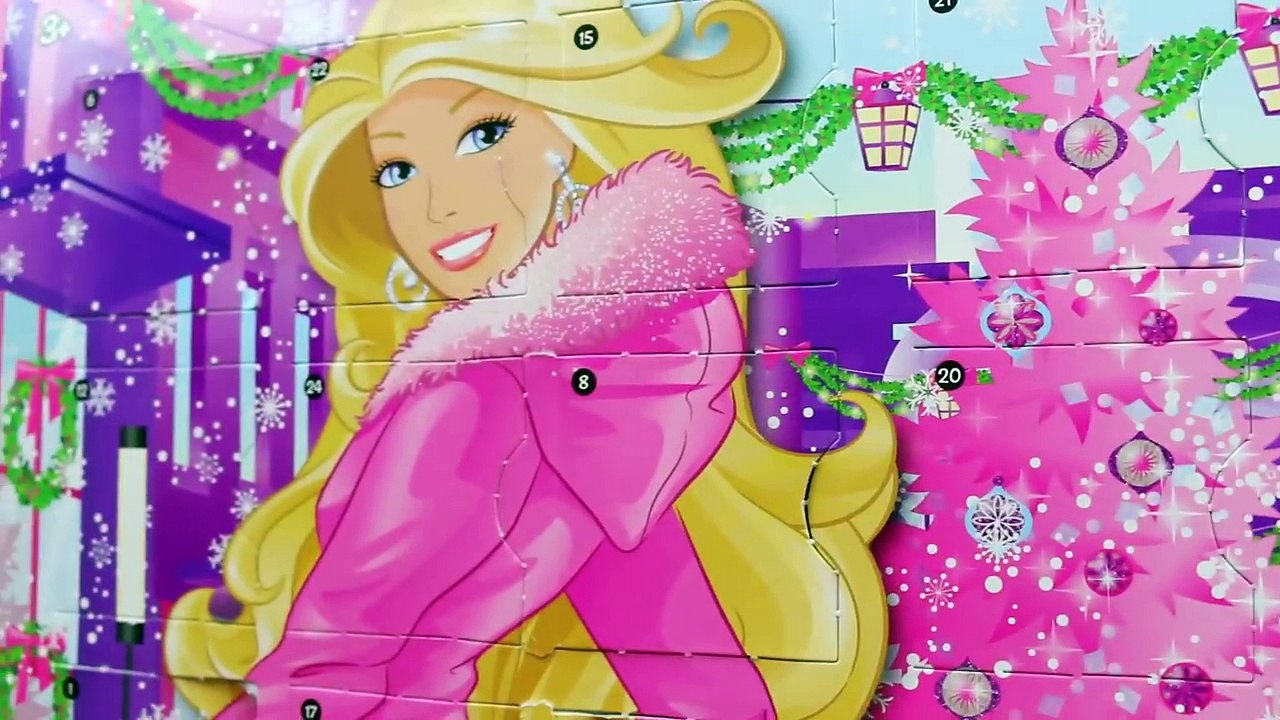 Barbie Birthday Month Surprise Daily Presents with Disney Frozen Hans in Advent Calendar Day 12