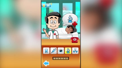 Jeu docteur pour enfants Français DOCTOR KIDS #3 Application - Joue avec un petit hôpital!