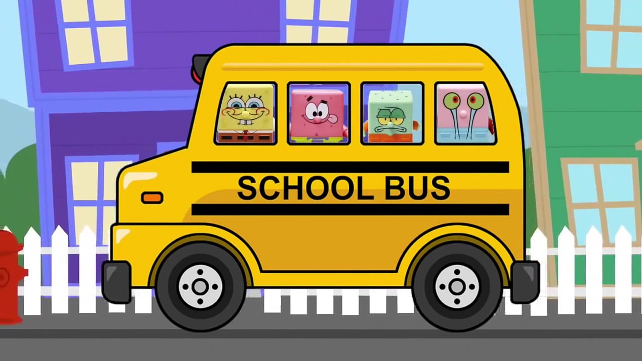 Spongebob Squarepants Wheels on the Bus 2016