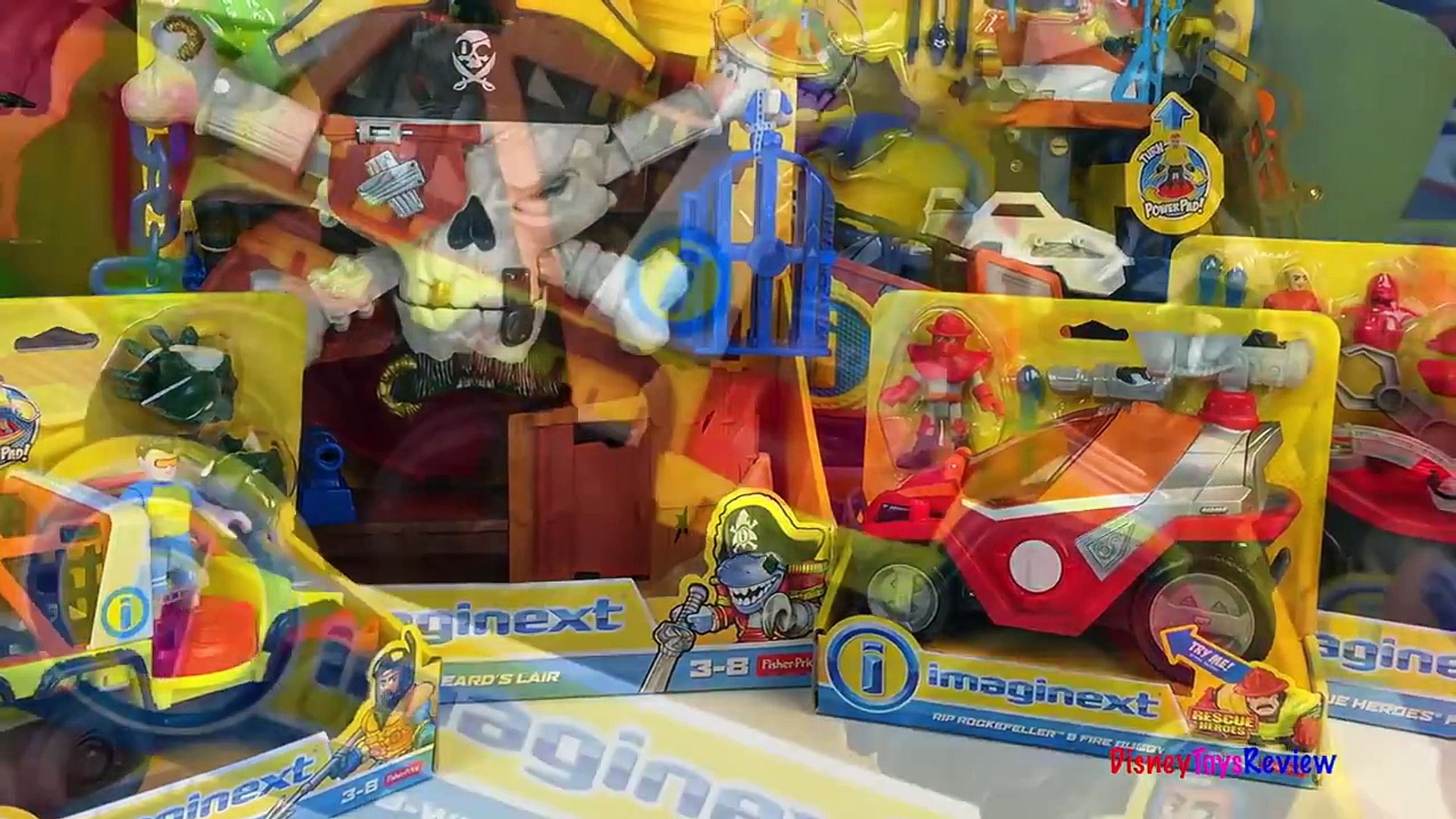 imaginext boat with squid