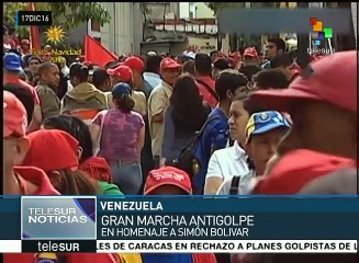 Venezuela marcha para defender el legado de Hugo Chávez