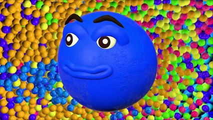 Baby Bath Color Balls Finger Family 3D Collection for Kids | Learn Colors Nursery Rhymes