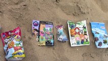 Blind Bags on the Beach!!! Shopkins! LPS! MLP! Disney Figural Keyring!
