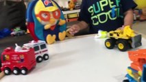 Toy Cars - Pororo Bus Trucks 뽀로로 꼬마버스 타요 장난감 мультфильмы про машинки автобус Игрушки FamilyToyReview
